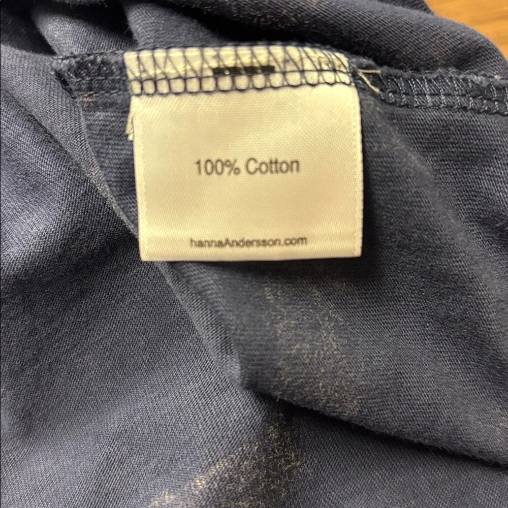 Hanna Andersson navy dress size 5